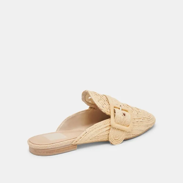 Flats and Loafers Women Dolce Vita Sianna Flats Natural Raffia