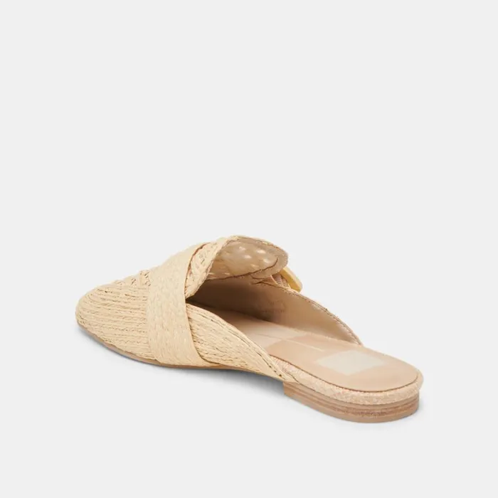 Flats and Loafers Women Dolce Vita Sianna Flats Natural Raffia