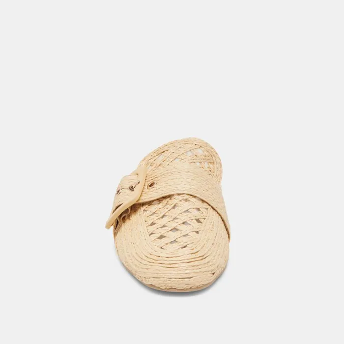Flats and Loafers Women Dolce Vita Sianna Flats Natural Raffia