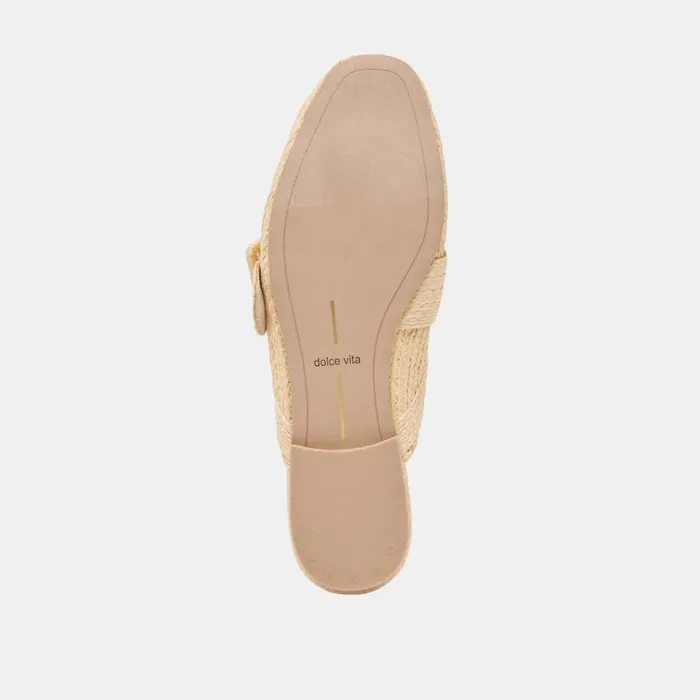 Flats and Loafers Women Dolce Vita Sianna Flats Natural Raffia