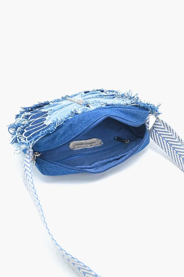 Flutter Sparkle Denim Bag Flutter Sparkle Denim Bag