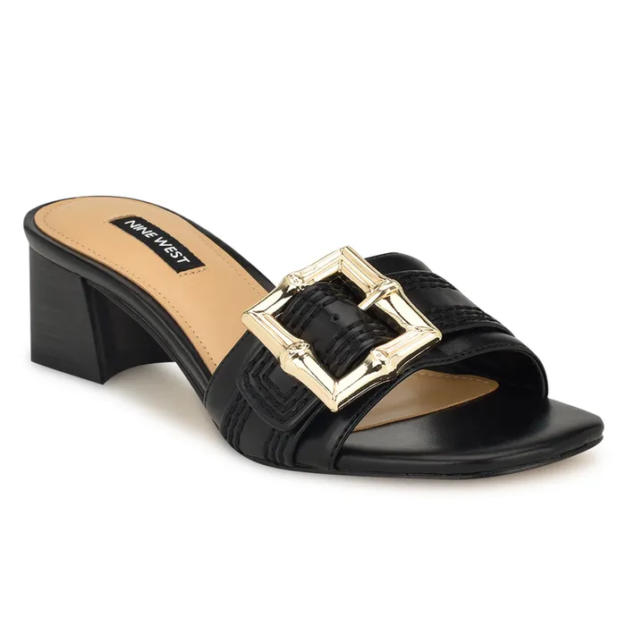 Garta Buckle Slide Sandals Garta Buckle Slide Sandals