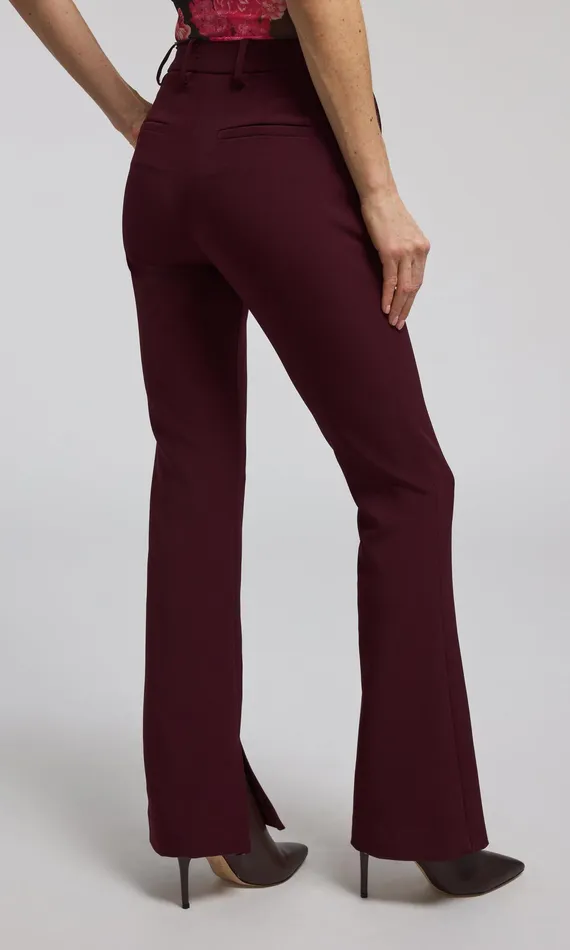 Generation Love Clothing Pants Women Cady Crepe Pants Malbec