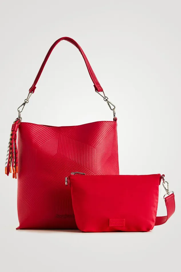 Geometric Sack Bag Women Desigual Crossbody Bags