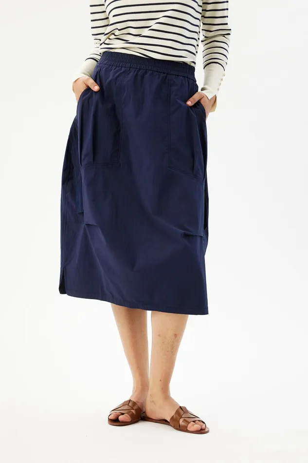 GIANNA SKIRT 16341 591 Navy 591 Women IN FRONT SKIRTS