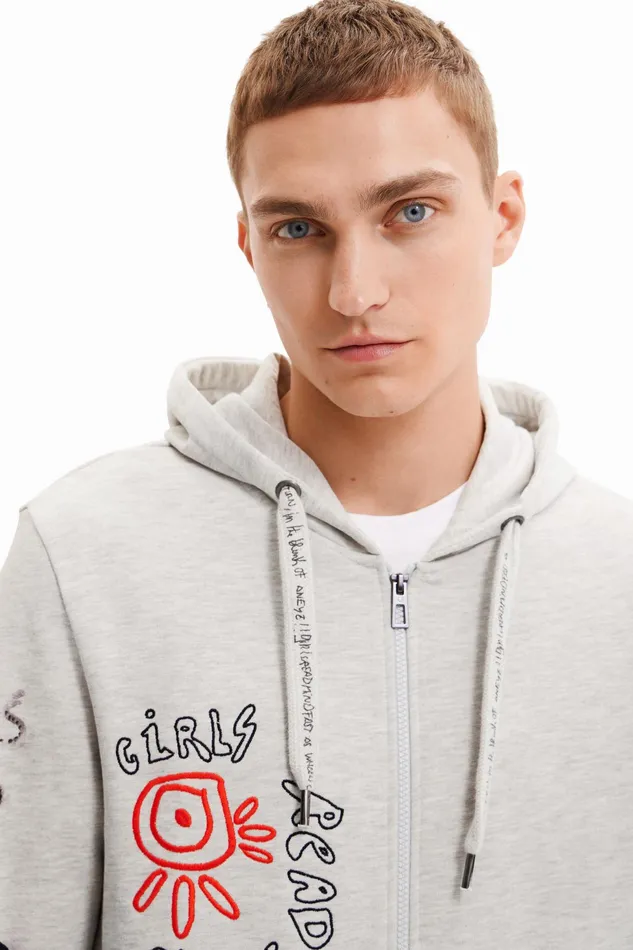 Girls Hoodie Mens Desigual Sweaters and Sweatshirts