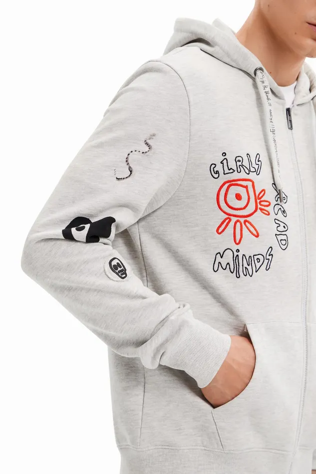Girls Hoodie Mens Desigual Sweaters and Sweatshirts