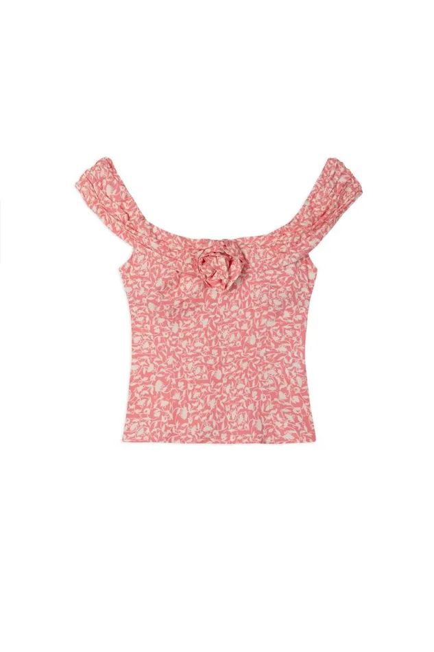 Giuletta Lily Trail Rose Women RIXO Tops Giuletta Lily Trail Rose Women RIXO Tops