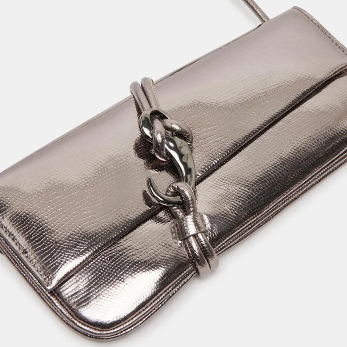 Handbags Women Dolce Vita Alice Shoulder Bag Pewter Stella