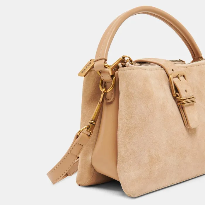 Handbags Women Dolce Vita Charly Crossbody Tan Suede