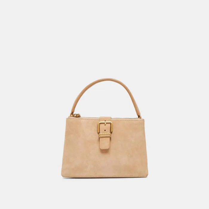 Handbags Women Dolce Vita Charly Crossbody Tan Suede