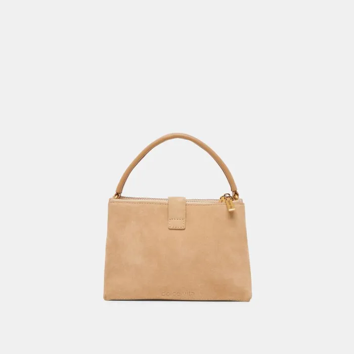 Handbags Women Dolce Vita Charly Crossbody Tan Suede