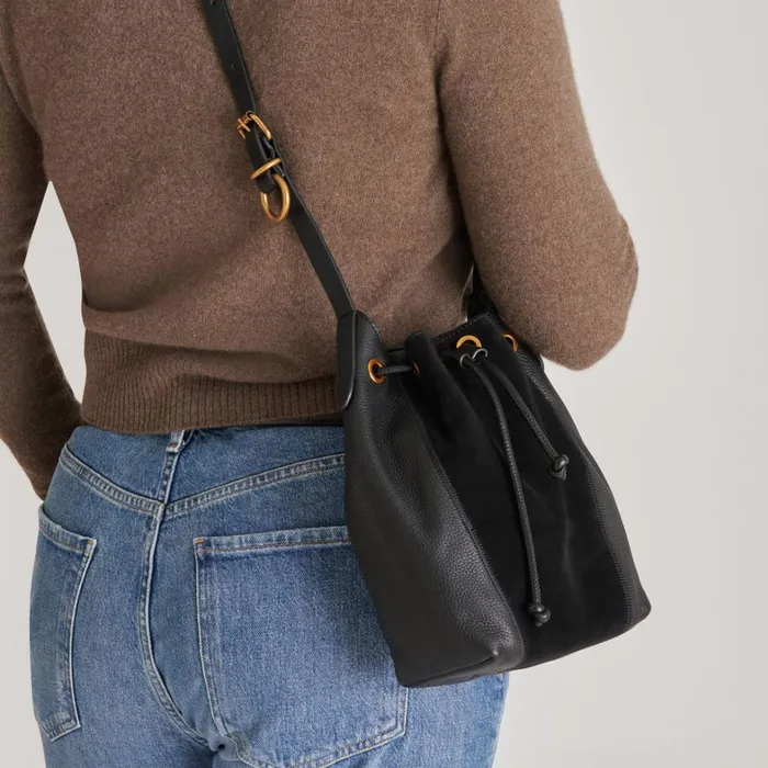 Handbags Women Dolce Vita Heidi Shoulder Bag Black Multi Leather