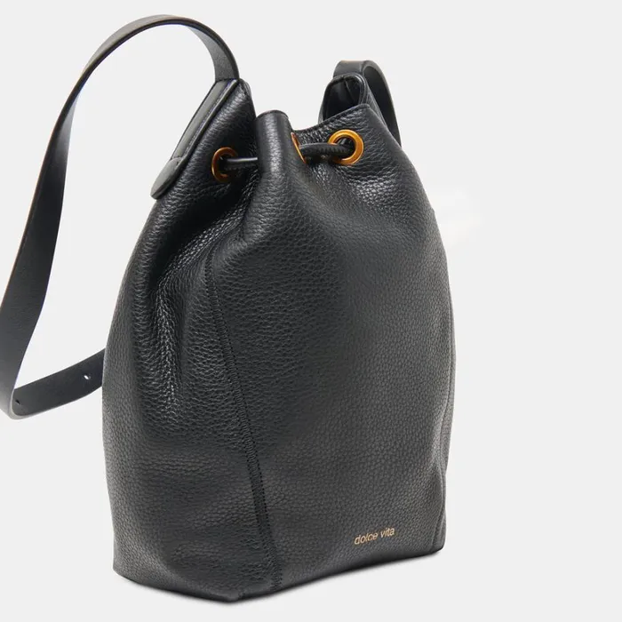 Handbags Women Dolce Vita Heidi Shoulder Bag Black Multi Leather