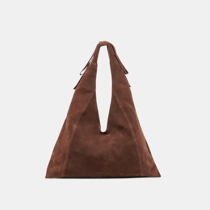 Handbags Women Dolce Vita Marie Tote Chocolate Suede