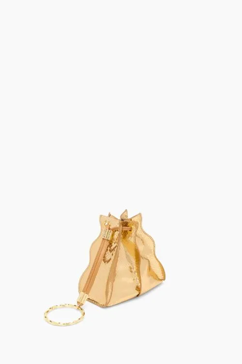 Handbags Women Ulla Johnson Adria Pleated Wave Pochette Gold Python Handbags Women Ulla Johnson Adria Pleated Wave Pochette Gold Python