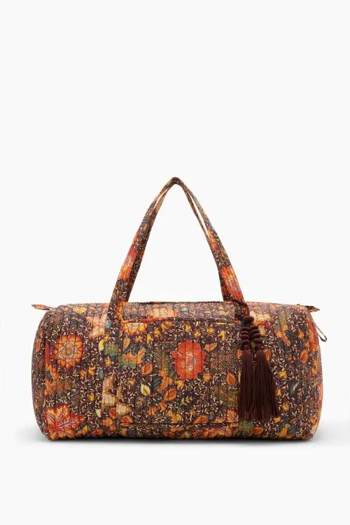 Handbags Women Ulla Johnson Idalia Weekender Duffle Midnight Garden