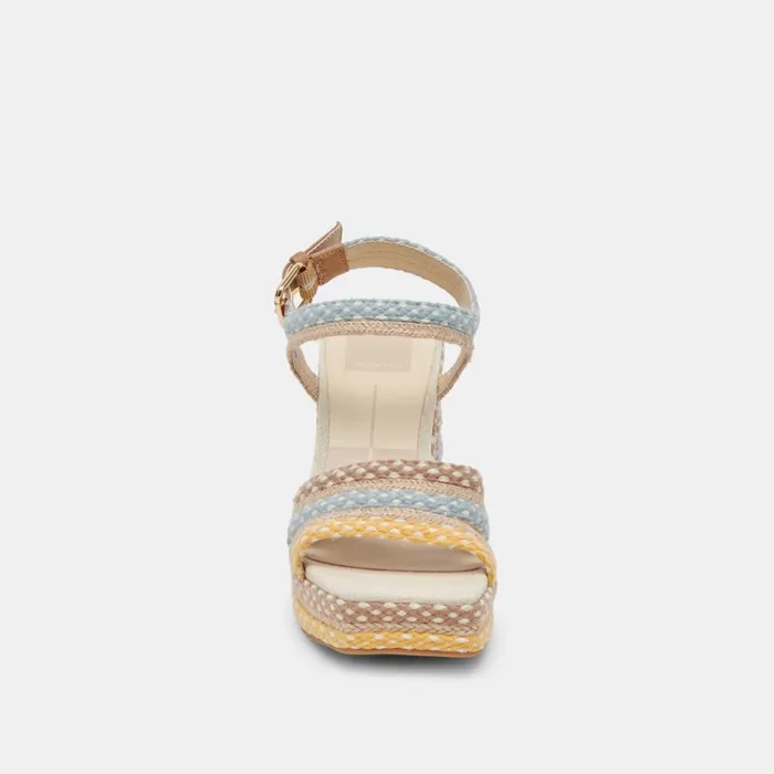 Heels Women Dolce Vita Arnela Heels Citrus Multi Woven