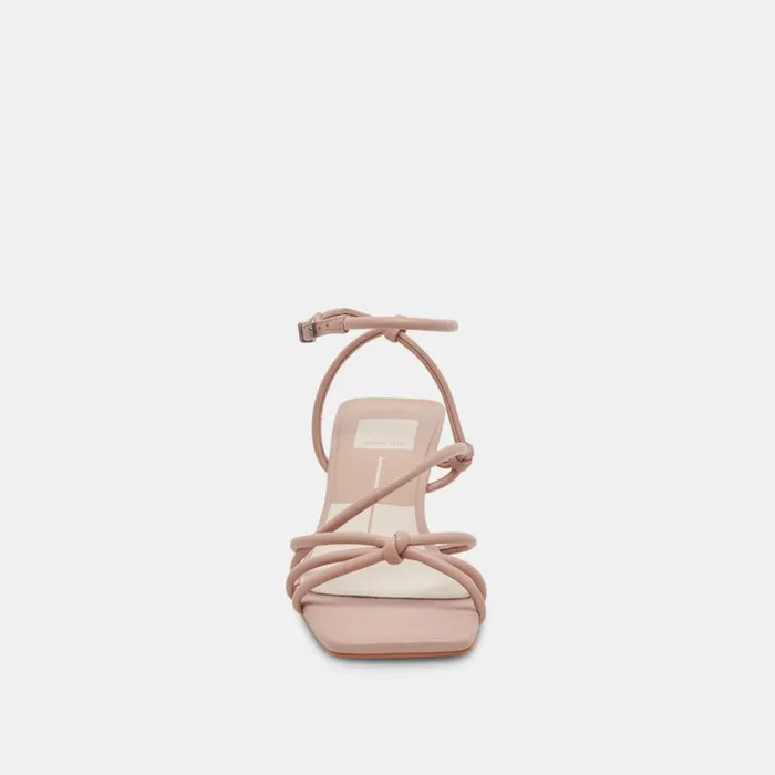 Heels Women Dolce Vita Bev Wide Heels Rose Leather