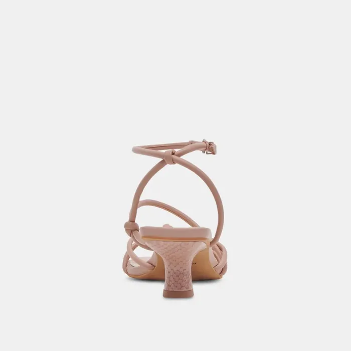 Heels Women Dolce Vita Bev Wide Heels Rose Leather