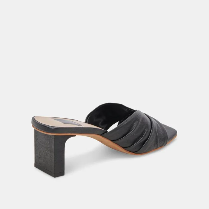 Heels Women Dolce Vita Carlan Heels Black Leather