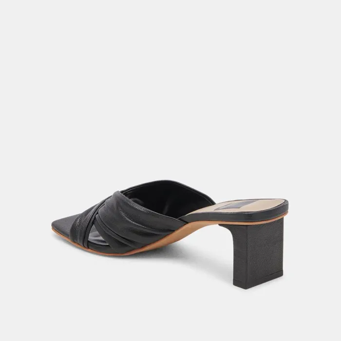 Heels Women Dolce Vita Carlan Heels Black Leather