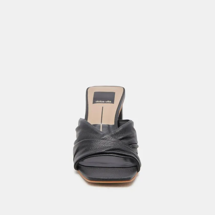 Heels Women Dolce Vita Carlan Heels Black Leather