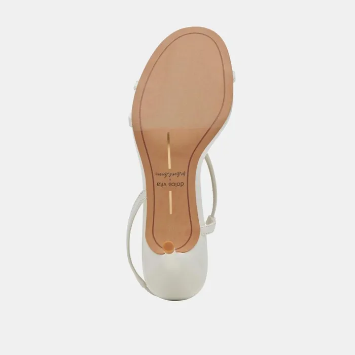 Heels Women Dolce Vita Cerise Heels White Patent Stella