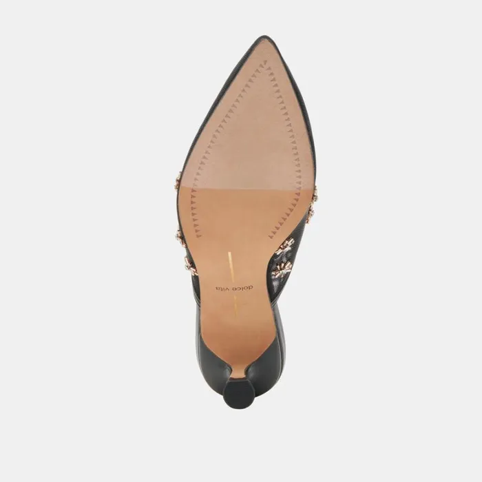 Heels Women Dolce Vita Clara Heels Black Mesh