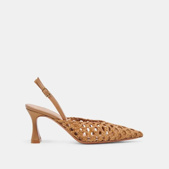 Heels Women Dolce Vita Gloria Heels Natural Woven