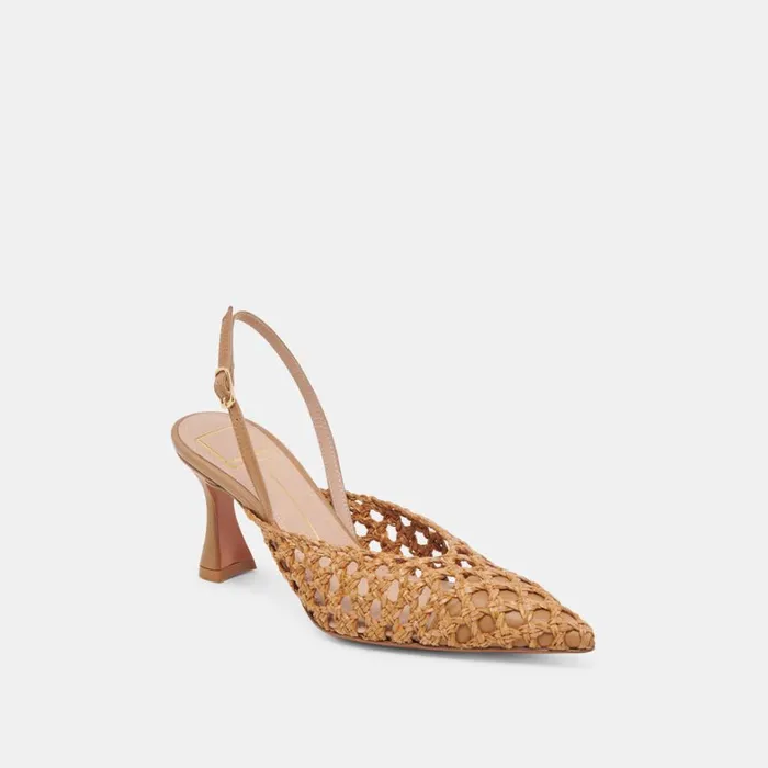 Heels Women Dolce Vita Gloria Heels Natural Woven