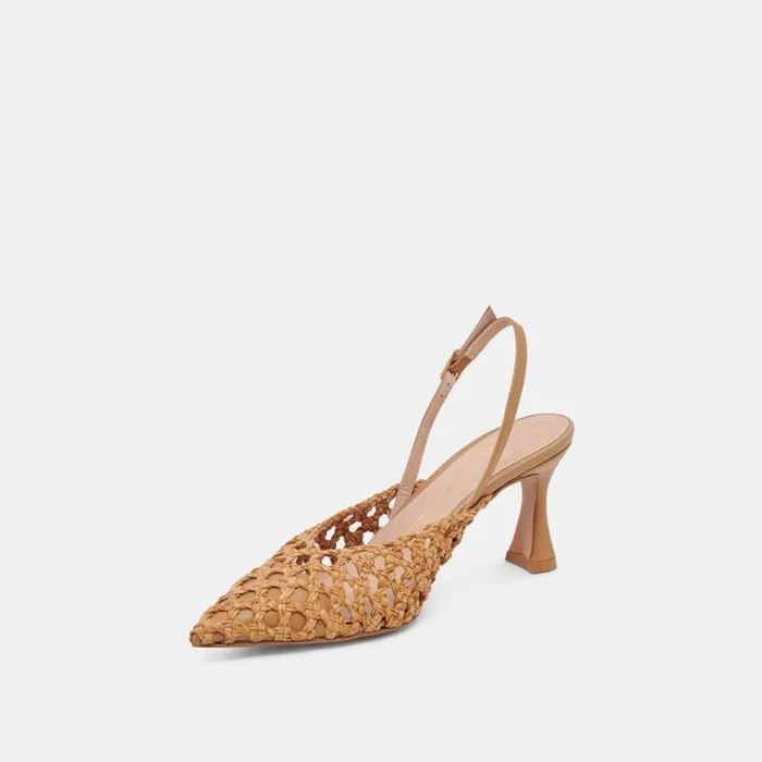 Heels Women Dolce Vita Gloria Heels Natural Woven