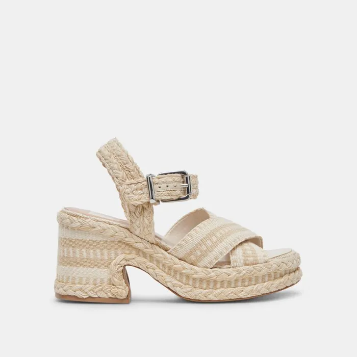 Heels Women Dolce Vita Grayce Heels Natural Multi Woven