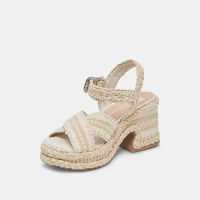 Heels Women Dolce Vita Grayce Heels Natural Multi Woven