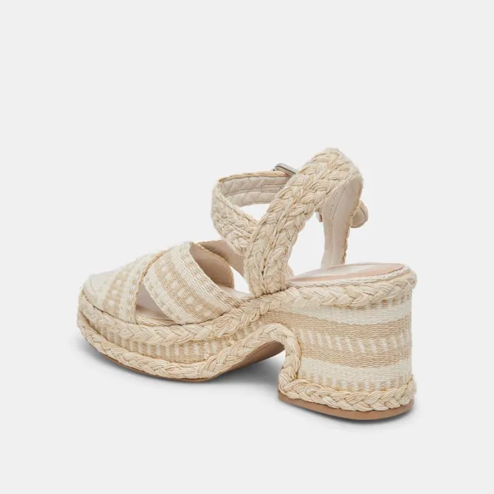 Heels Women Dolce Vita Grayce Heels Natural Multi Woven