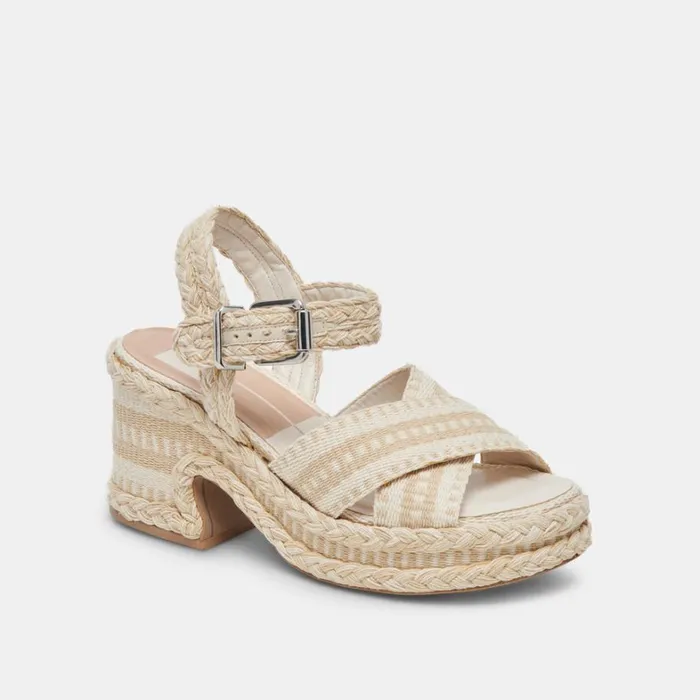 Heels Women Dolce Vita Grayce Heels Natural Multi Woven