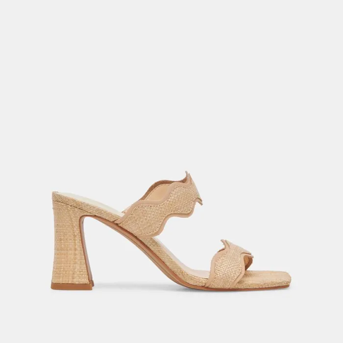 Heels Women Dolce Vita Ilva Heels Lt Natural Raffia