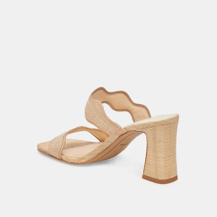 Heels Women Dolce Vita Ilva Heels Lt Natural Raffia