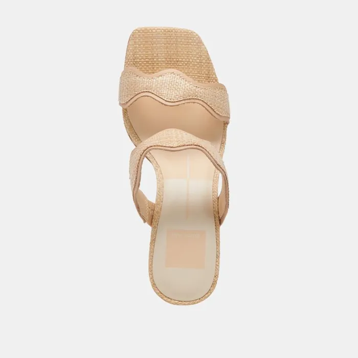 Heels Women Dolce Vita Ilva Heels Lt Natural Raffia