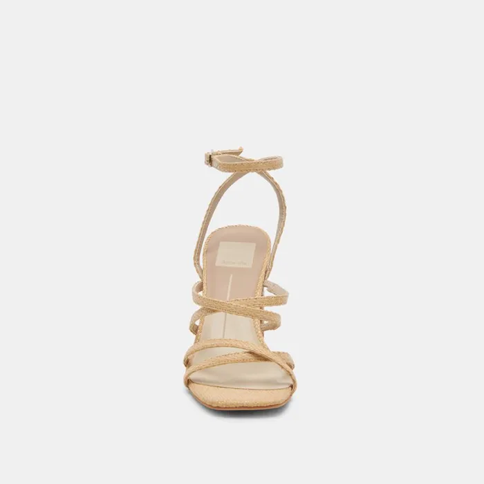 Heels Women Dolce Vita Jenko Heels Lt Natural Raffia
