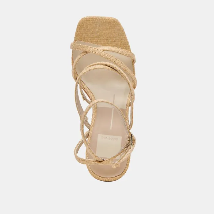 Heels Women Dolce Vita Jenko Heels Lt Natural Raffia