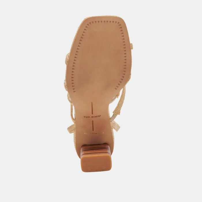 Heels Women Dolce Vita Jenko Heels Lt Natural Raffia