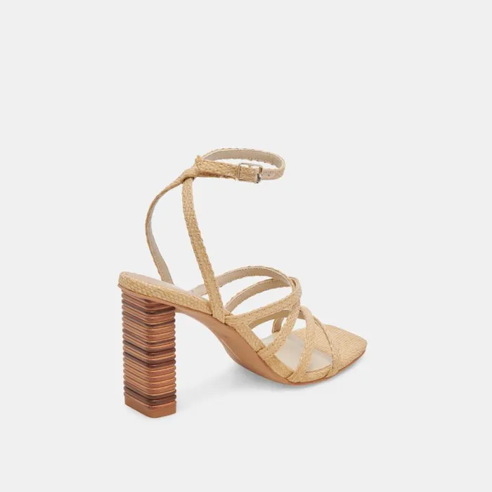 Heels Women Dolce Vita Jenko Heels Lt Natural Raffia