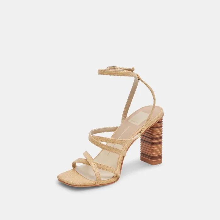 Heels Women Dolce Vita Jenko Heels Lt Natural Raffia