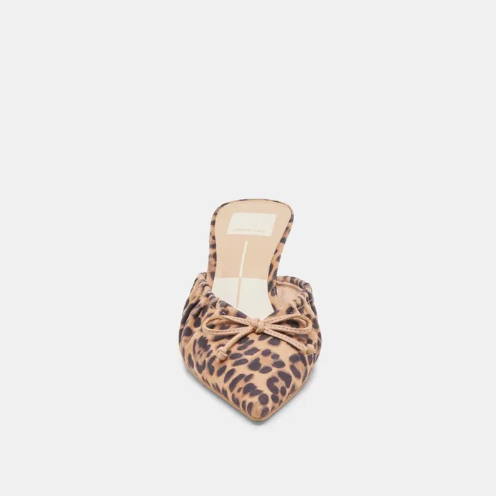 Heels Women Dolce Vita Kairi Mid Heels Dk Leopard Suede