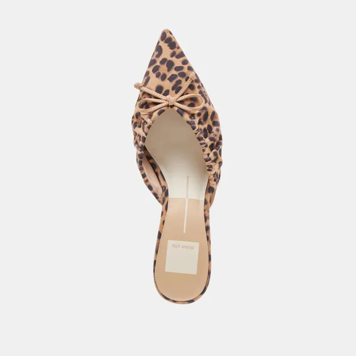 Heels Women Dolce Vita Kairi Mid Heels Dk Leopard Suede