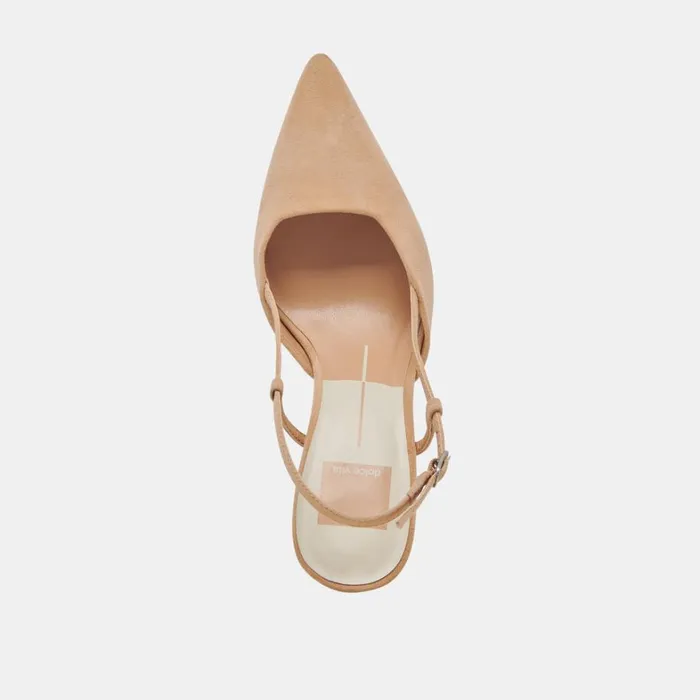 Heels Women Dolce Vita Kim Heels Tan Suede