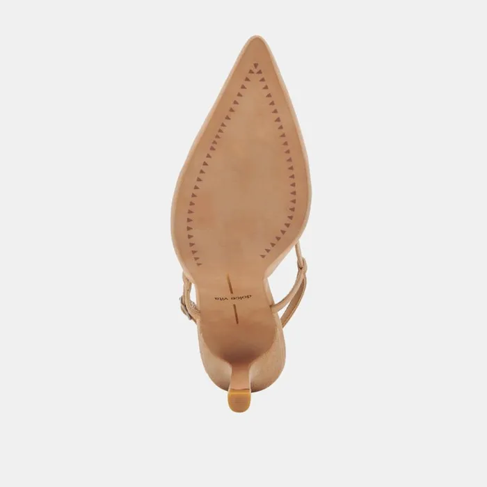 Heels Women Dolce Vita Kim Heels Tan Suede