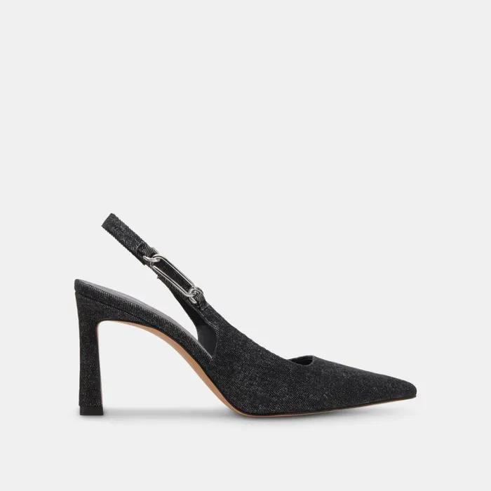 Heels Women Dolce Vita Krista Heels Carbon Denim