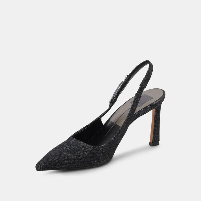 Heels Women Dolce Vita Krista Heels Carbon Denim